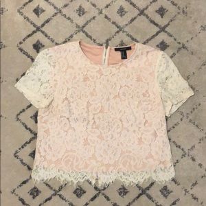 Forever 21 Lace top Size M